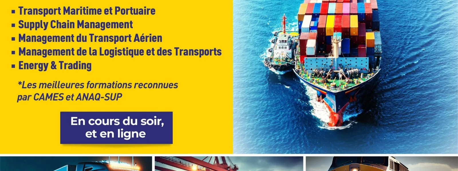 Bachelor Transport – Logistique